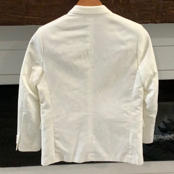 Nautica Boys White linen blazer Size 14 - Picture 7 of 8